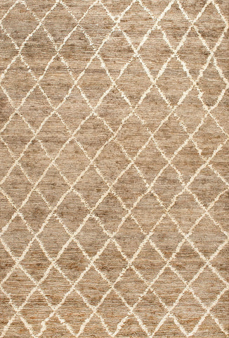 nuLOOM Rugs - Hand Knotted Danika - Natural