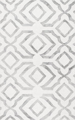 nuLOOM Rugs - Hand Looped Baggett - Light Grey