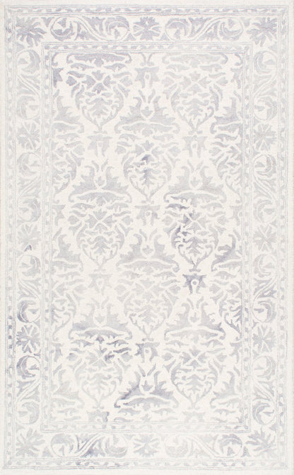 Nuloom Rugs - Hand Looped Krause - Light Grey