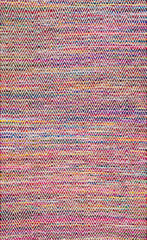 nuLOOM Rugs - Hand Woven Chevron Rochell - Magenta