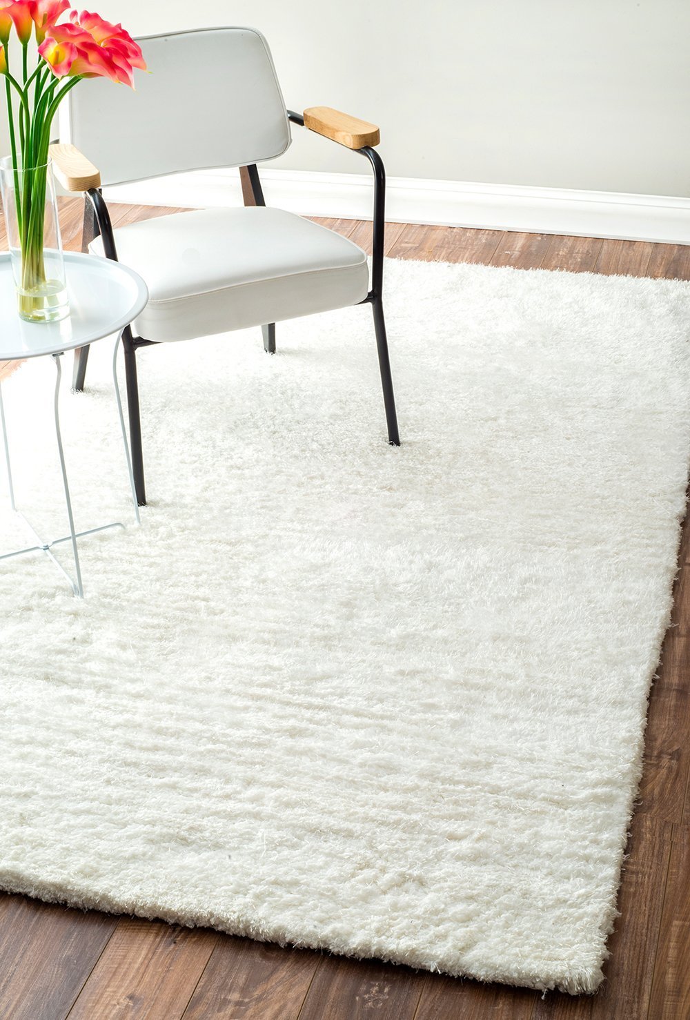 Nuloom Rugs - Hand Tufted Maginifique Shag - Snow