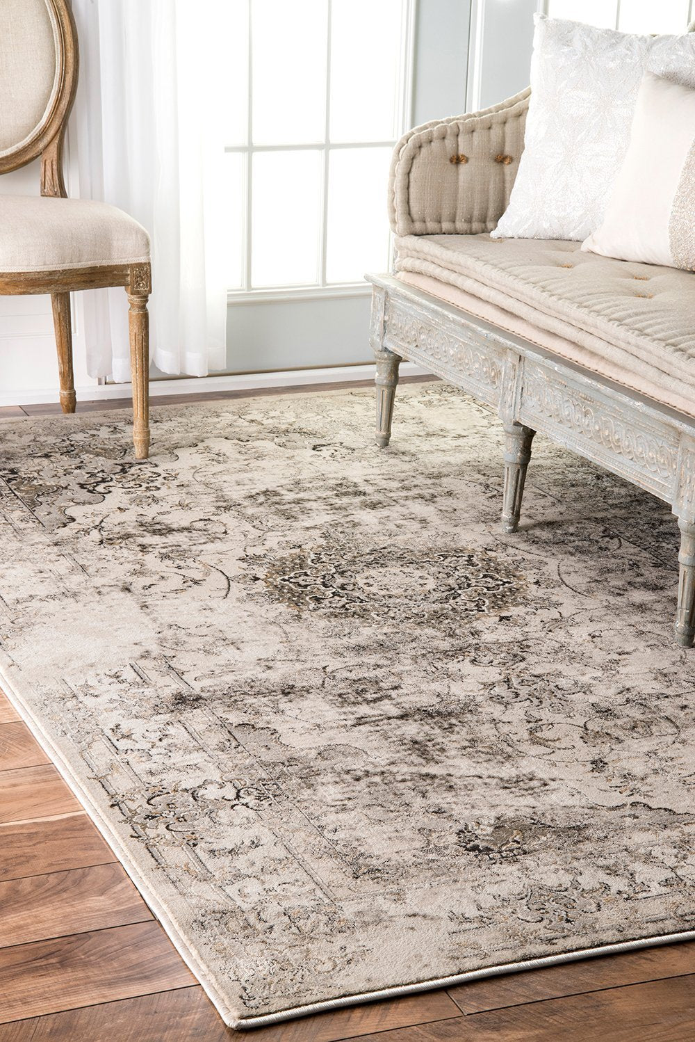 Nuloom Rugs - Vintage Dinah - Ivory