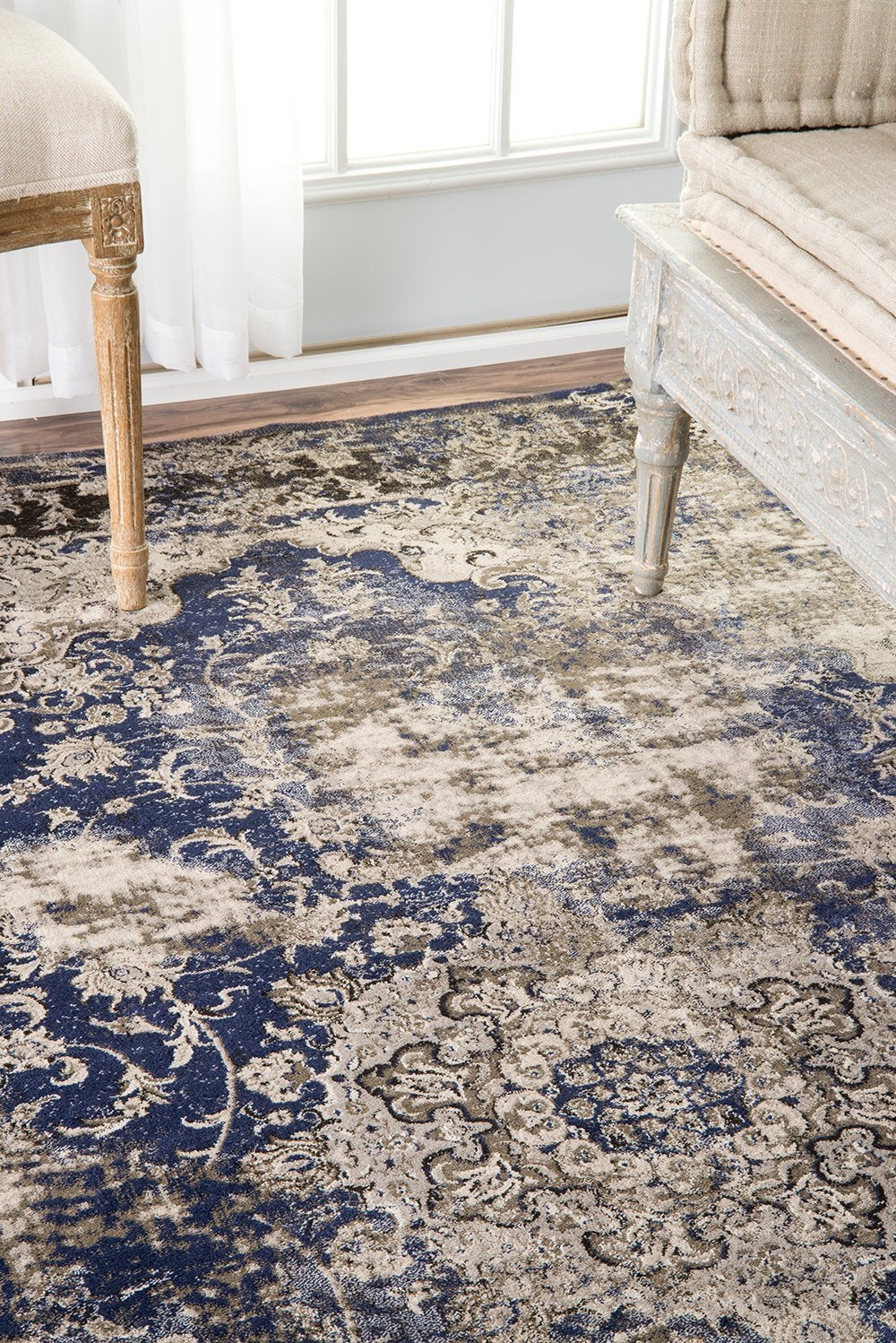 Nuloom Rugs - Vintage Dinah - Blue