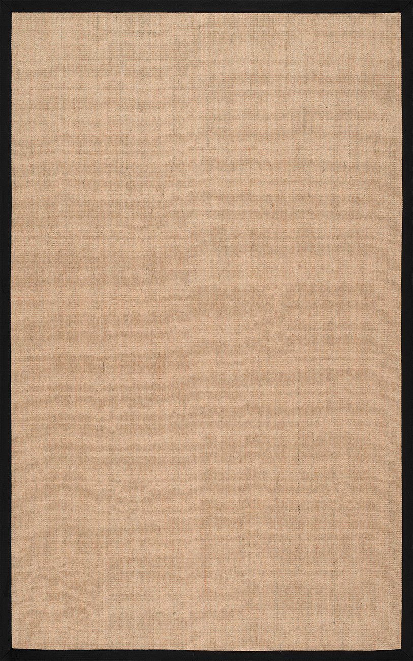 nuLOOM Rugs - Machine Woven Orsay Sisal Rug - Black