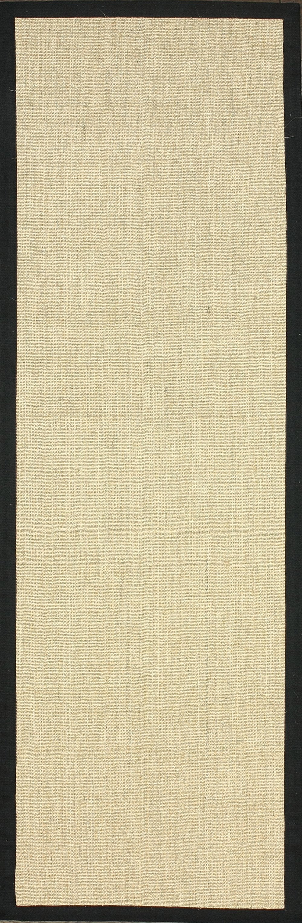 Nuloom Rugs - Machine Woven Orsay Sisal Rug - Black