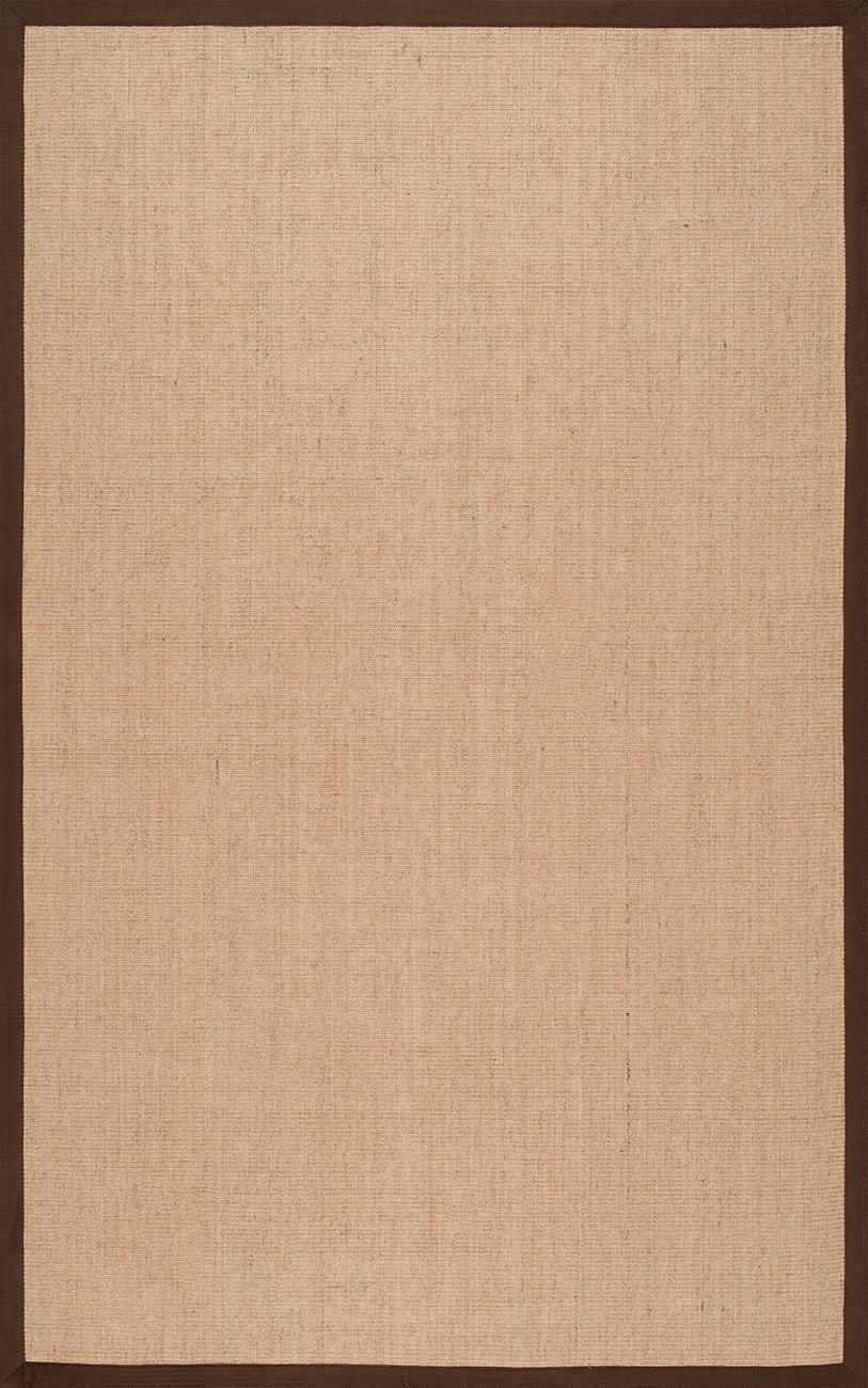 nuLOOM Rugs - Machine Woven Orsay Sisal Rug - Brown