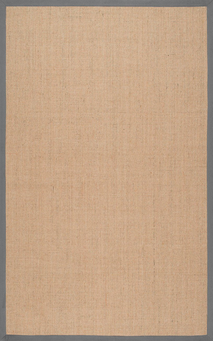 nuLOOM Rugs - Machine Woven Orsay Sisal Rug - Light Grey