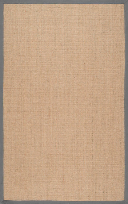 nuLOOM Rugs - Machine Woven Orsay Sisal Rug - Light Grey