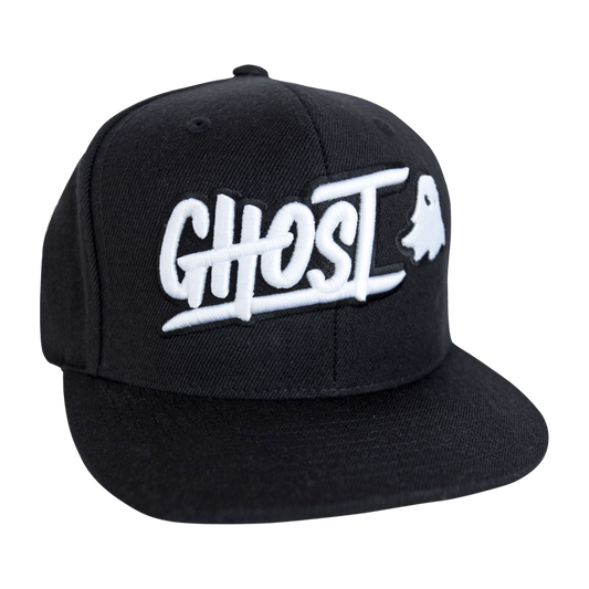 GHOST Logo Black Snapback