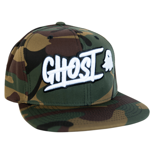 GHOST Logo Camo Snapback