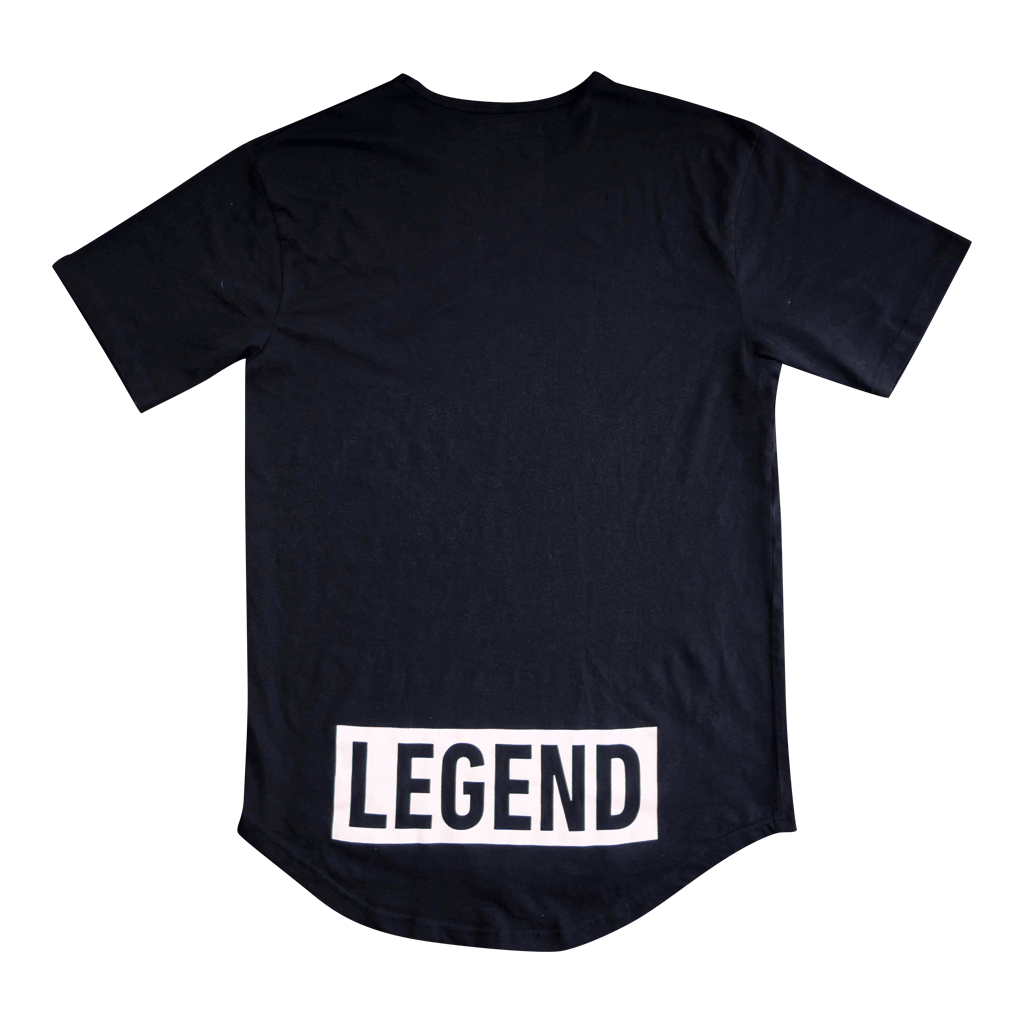 Legend T-Shirt - Black (Back)